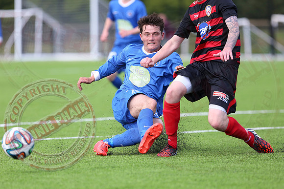 Ballinamallard United Reserve (3) V Coleraine Reserve (2) in IFA Reserve League.