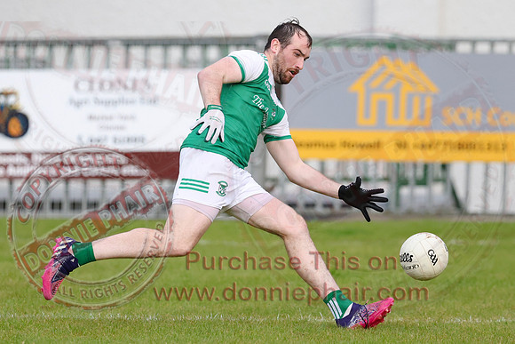 Roslea (2-06) V Ederney (1-16) in Senior GAA Football League Division One-1