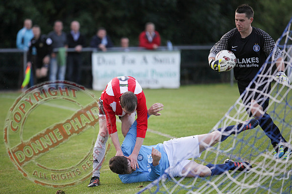 Kennedy Cup Final Between Enniskillen Town (Winners) and Lisbellaw Utd.