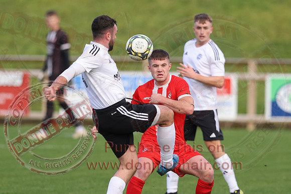 Enniskillen Rangers (8) V Enniskillen Athletic (0) in Mercer Football League-3