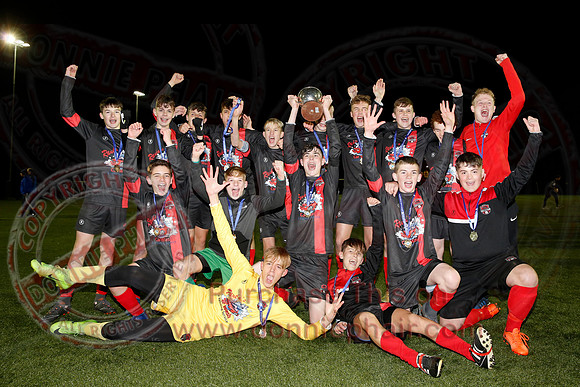 Fivemiletown United (2) V Enniskillen Athletic (0) in Brendan Keogh Youth League U15 Cup Final-2