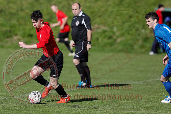 Irvinestown (2) V Strule United (1) in Mercer Football League-1