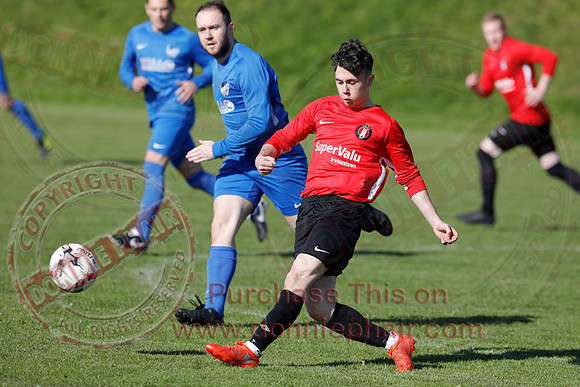 Irvinestown (2) V Strule United (1) in Mercer Football League-2