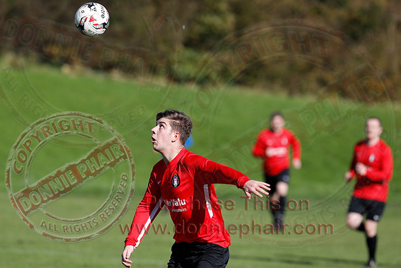 Irvinestown (2) V Strule United (1) in Mercer Football League-4