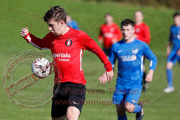 Irvinestown (2) V Strule United (1) in Mercer Football League-5