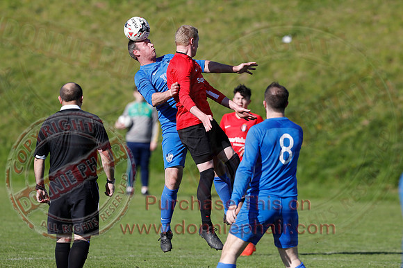 Irvinestown (2) V Strule United (1) in Mercer Football League-6