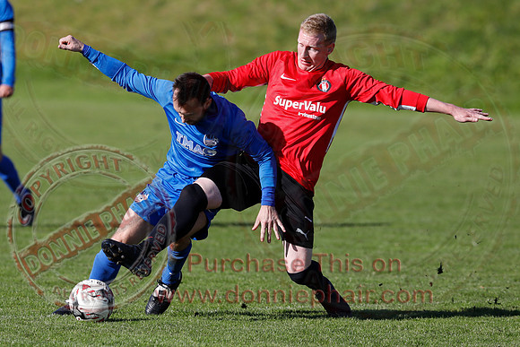 Irvinestown (2) V Strule United (1) in Mercer Football League-7