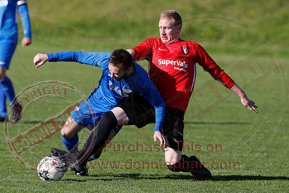 Irvinestown (2) V Strule United (1) in Mercer Football League-8