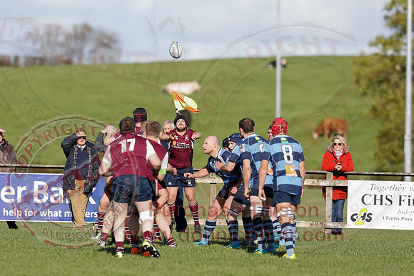 Enniskillen 1st XV (19) V Dromore 1st XV (35) in Ulster Championship Division One Rugby-2