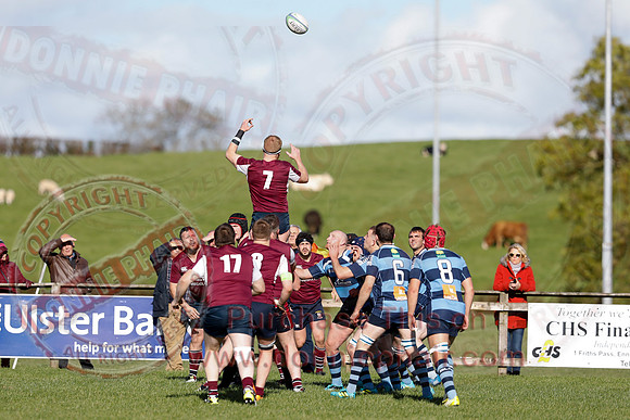 Enniskillen 1st XV (19) V Dromore 1st XV (35) in Ulster Championship Division One Rugby-3