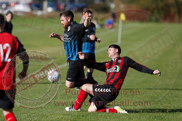 Enniskillen Rovers (0) V Drumquin United (3) in Division Three Football League-3