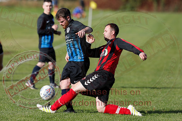 Enniskillen Rovers (0) V Drumquin United (3) in Division Three Football League-2