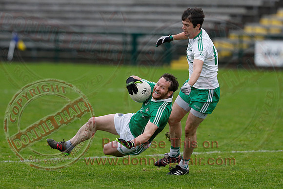 Ederney (1-10) V Roslea (0-05) in Senior GAA Football League Division One Semi-Final-9