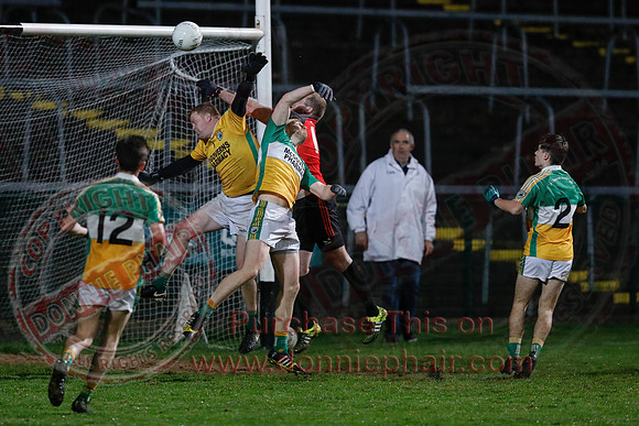 Maguiresbridge (5-10) V Derrylin (0-11) in Senior GAA Football League Division Three Final-16