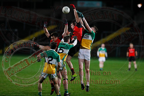 Maguiresbridge (5-10) V Derrylin (0-11) in Senior GAA Football League Division Three Final-18