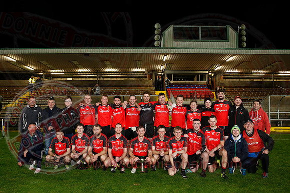 Maguiresbridge (5-10) V Derrylin (0-11) in Senior GAA Football League Division Three Final-32