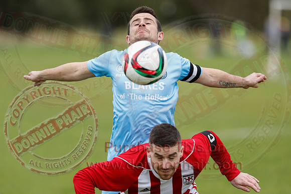 Enniskillen Town (6) V Ardmore (3) in Junior Cup Round Three.-3