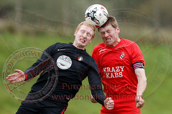 Irvinestown (1) V Enniskillen Rangers (4) in Mercer Football League-1