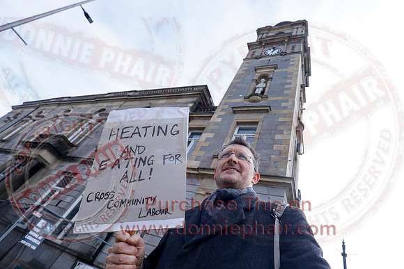 Independent Councillors Protest over Censorship outside Enniskillen Townhall-3