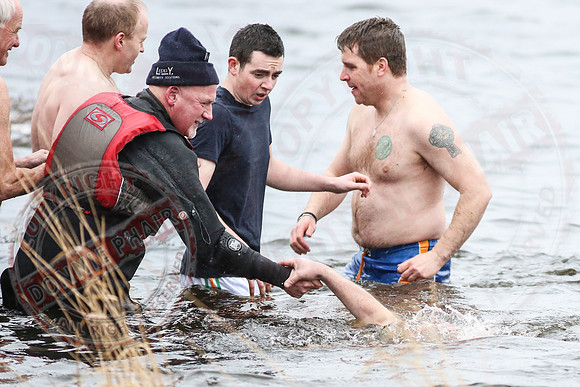 New Years Day Galloon Island Charity Swim