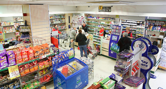 Costcutter and Irvine's Bistro, Lisnaskea.