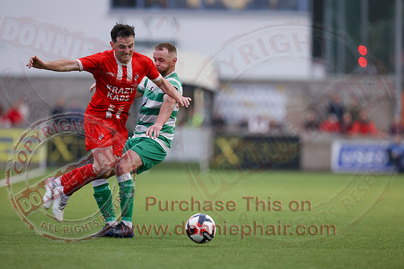 Enniskillen Rangers (2) V  Cleary Celtic (0) in Junior Cup Final-47