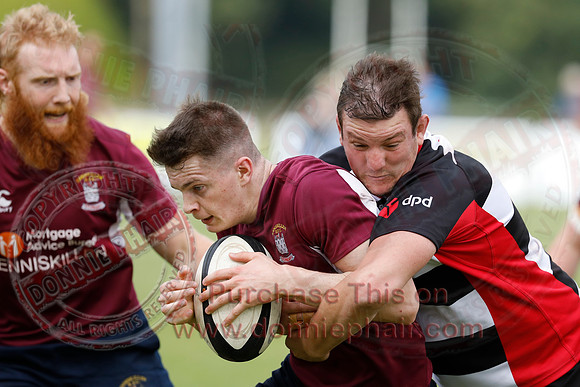 Enniskillen 1st XV (28) V Cooke 1st XV (12) in Ulster Rugby Championship Division One-1