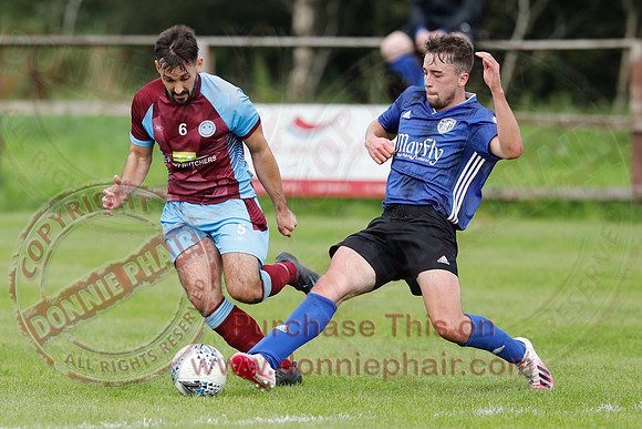 Tummery (1) V Kesh (0) in Mercer League - Soccer-6