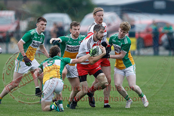 Derrylin (5-10) V St. Pats Donagh (0-18) in Senior GAA Football League Division Two-10