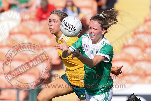 Antrim (3-15) V Fermanagh (0-11) in Ladies All Ireland GAA Football Junior Championship Final Replay-58