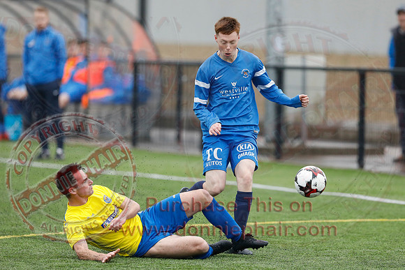 Ballinamallard Reserve (7) V Moyola Parl Olympic (0) in Championship Development League-99