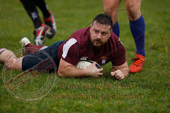 Enniskillen 1st XV (27) V CIYMS 1st XV (16) in Championship Division One Rugby-3