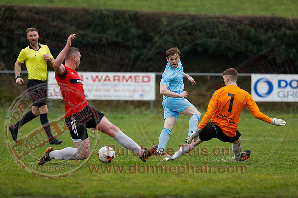 Lisbellaw (1) V Enniskillen Town (2) in Mercer Football League-2