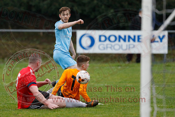 Lisbellaw (1) V Enniskillen Town (2) in Mercer Football League-3