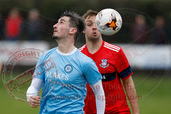Lisbellaw (1) V Enniskillen Town (2) in Mercer Football League-4