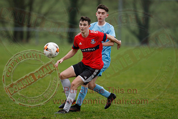 Lisbellaw (1) V Enniskillen Town (2) in Mercer Football League-5