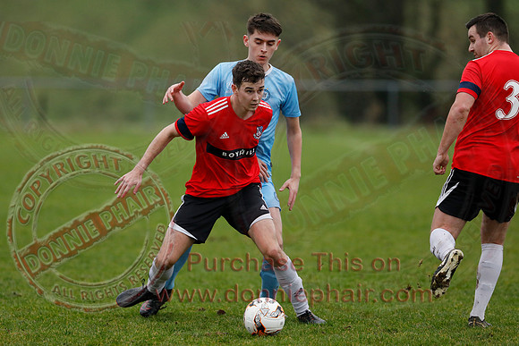 Lisbellaw (1) V Enniskillen Town (2) in Mercer Football League-8