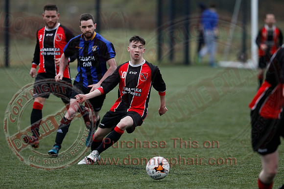 Lisnaskea (0) V Omagh Hospitals (3) in Division Two Football-6