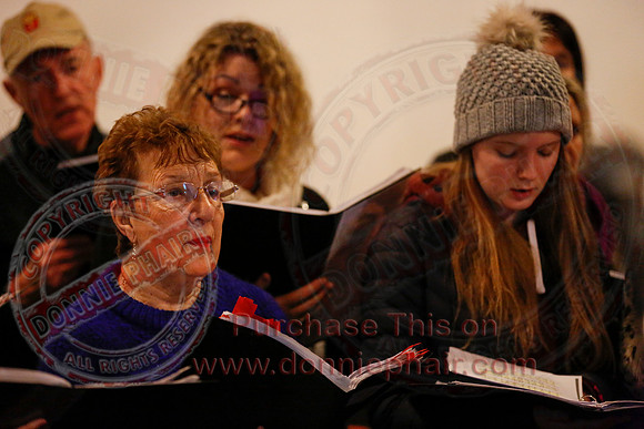 Carol Singing at the Buttermarket in Enniskillen-13