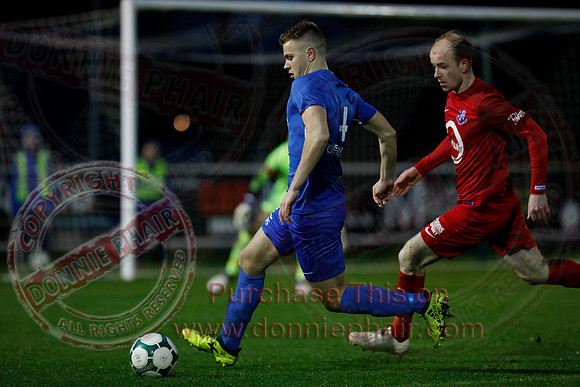 Ballinamallard United (1) V Loughgall (2) in Bluefin Sport Championship-2