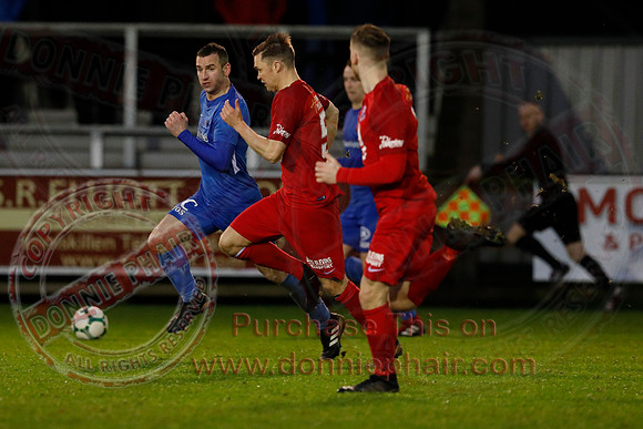 Ballinamallard United (1) V Loughgall (2) in Bluefin Sport Championship-7