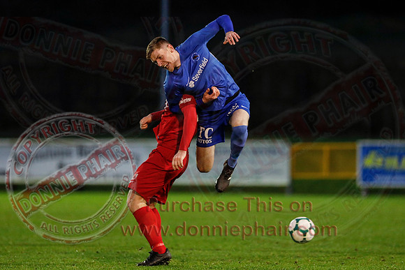 Ballinamallard United (1) V Loughgall (2) in Bluefin Sport Championship-10