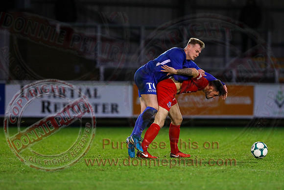 Ballinamallard United (1) V Loughgall (2) in Bluefin Sport Championship-17