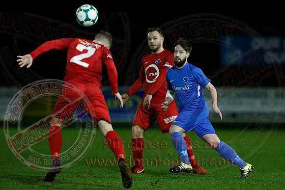 Ballinamallard United (1) V Loughgall (2) in Bluefin Sport Championship-22