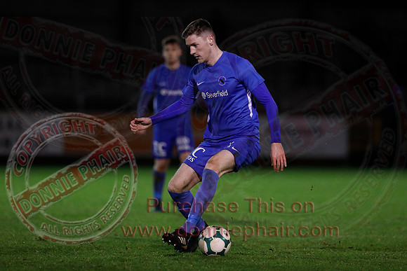 Ballinamallard United (1) V Loughgall (2) in Bluefin Sport Championship-24