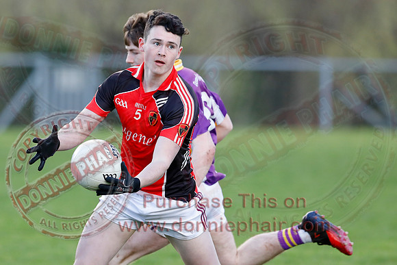Derrygonnelly (2-08) V Young Maguires (0-10) in U21 A GAA Football Semi-final-7