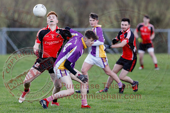 Derrygonnelly (2-08) V Young Maguires (0-10) in U21 A GAA Football Semi-final-8
