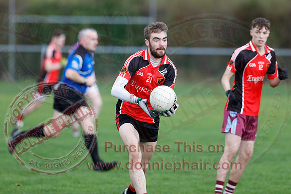 Derrygonnelly (2-08) V Young Maguires (0-10) in U21 A GAA Football Semi-final-14