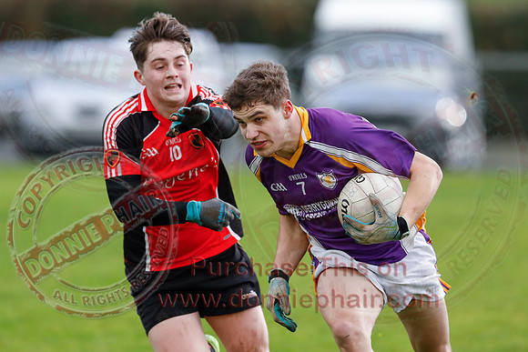 Derrygonnelly (2-08) V Young Maguires (0-10) in U21 A GAA Football Semi-final-16