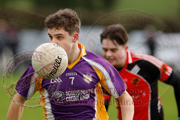 Derrygonnelly (2-08) V Young Maguires (0-10) in U21 A GAA Football Semi-final-17